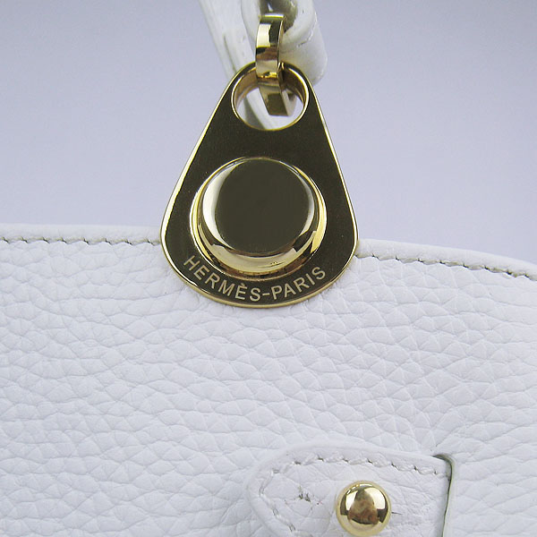 Best Hermes New Arrival Double-duty handbag White 60668